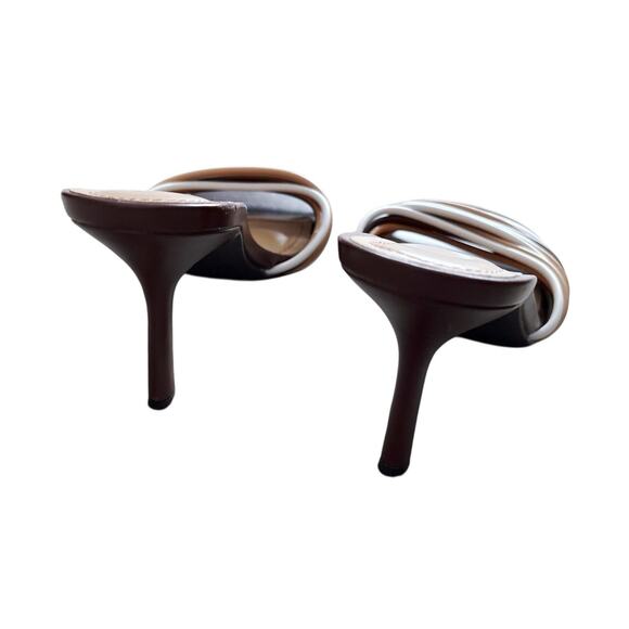 JOURNEE Tru Comfort Foam Womens Size 8 Calliope Open Toe Stiletto Heels Shoes - Picture 6 of 9